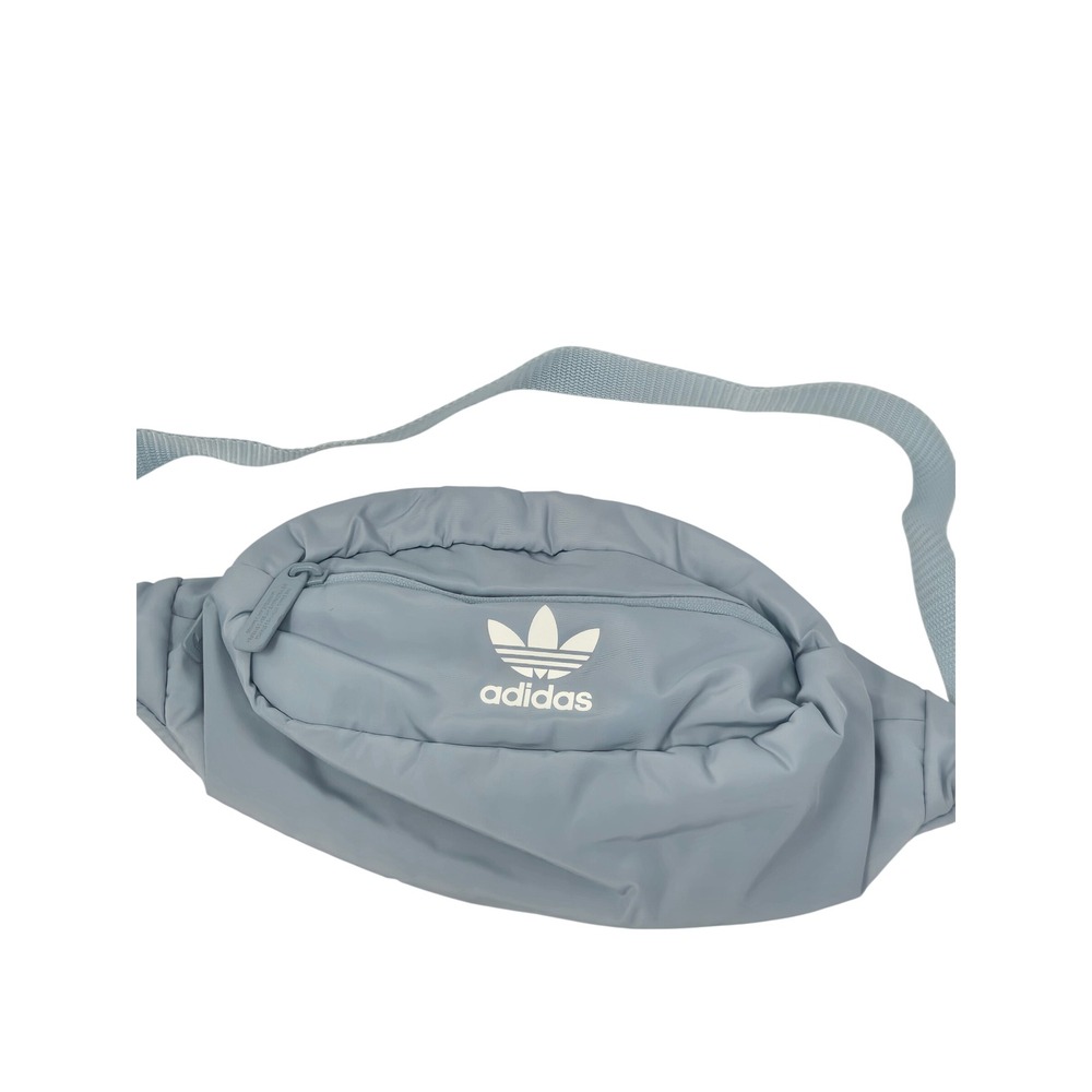 Adidas Originals Trefoil Waist Bag Light Blue Fanny Pack Puffy Crossbody Bag